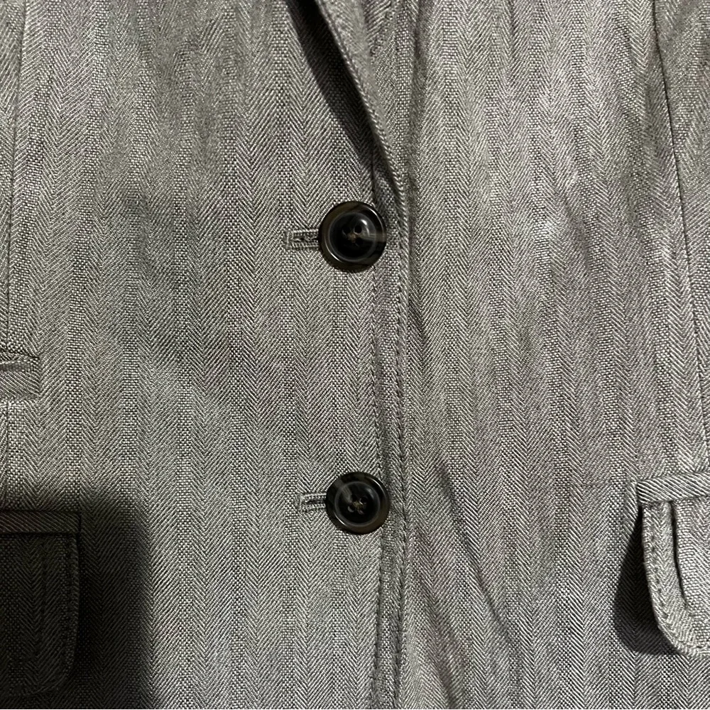 J. Crew‎ Gray Schoolboy Herringbone Blazer - Picture 5 of 11